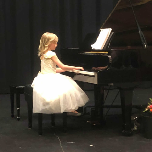 kids piano recital